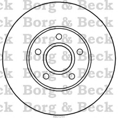 Brake Disc BBD5244