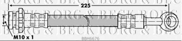 Тормозной шланг BBH6676