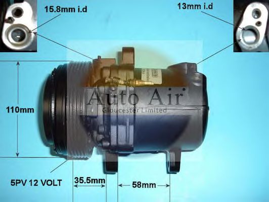 Compressor, ar condicionado 14-0751R
