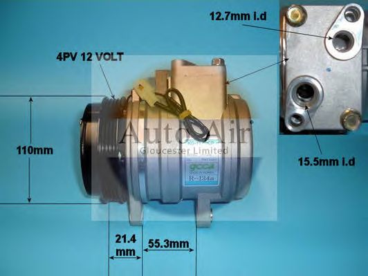 Compressor, airconditioning 14-1169