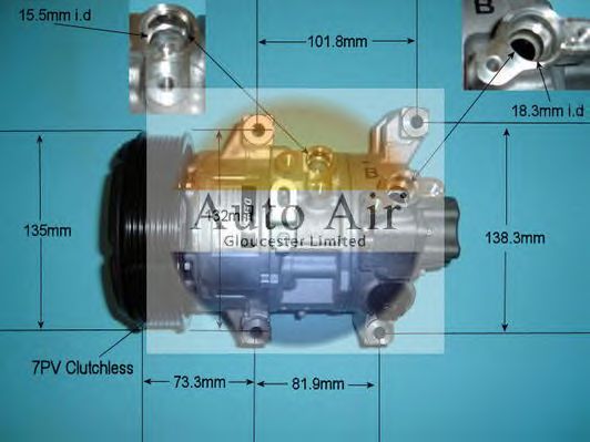 Compressor, airconditioning 14-9669