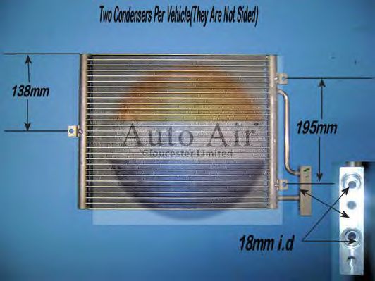 Condensador, ar condicionado 16-1260A