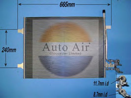 Condensator, airconditioning 16-1319