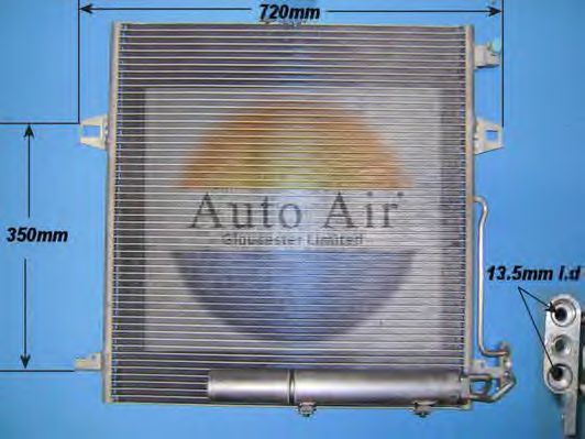 Condensador, ar condicionado 16-1331