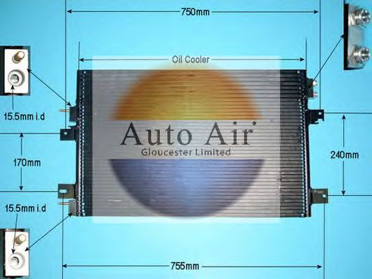 Condensador, ar condicionado 16-6221