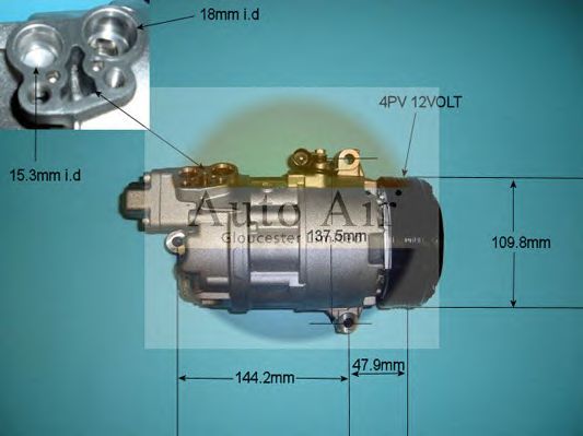 Compressor, ar condicionado 14-1146R