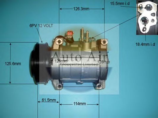 Compressor, ar condicionado 14-3041