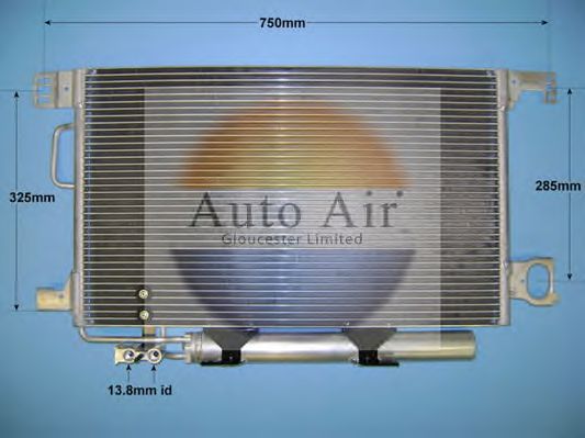 Condenser, air conditioning 16-1340
