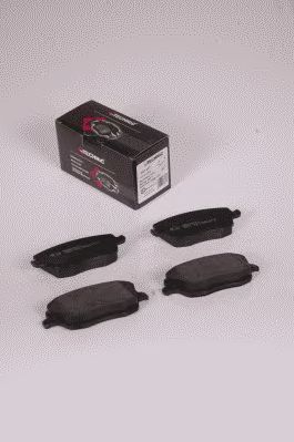 Комплект тормозных колодок, дисковый тормоз PRP0671
