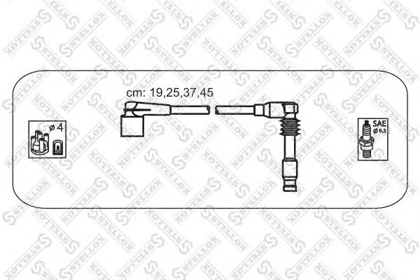 Комплект проводов зажигания 10-38164-SX