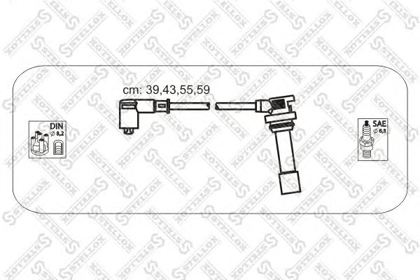 Ignition Cable Kit 10-38459-SX