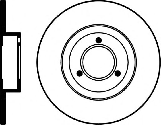 Тормозной диск 8DD 355 100-311
