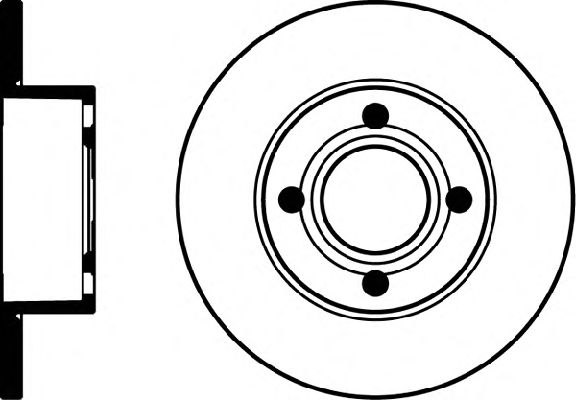 Тормозной диск 8DD 355 102-841