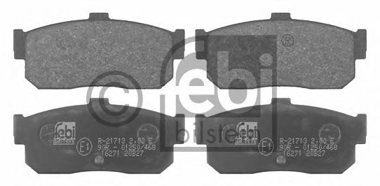 Комплект тормозных колодок, дисковый тормоз 16271