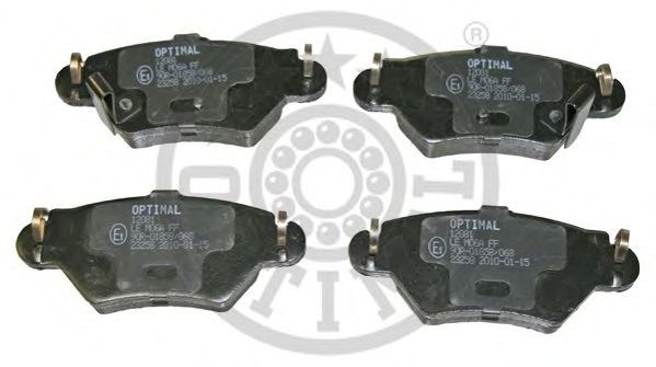 Brake Pad Set, disc brake 12081