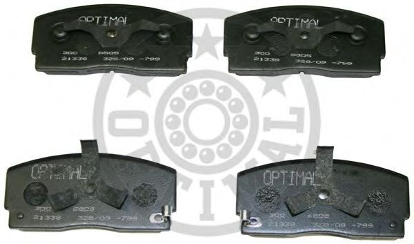 Комплект тормозных колодок, дисковый тормоз 9505