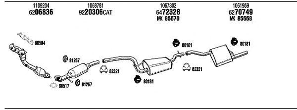 Exhaust System FOT09645