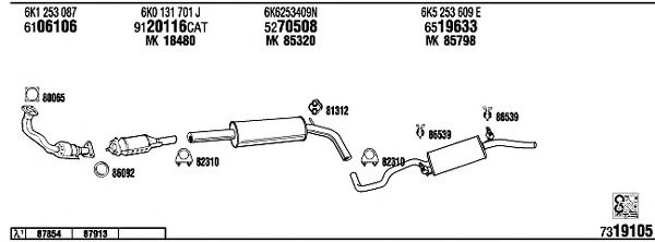 Exhaust System SE60019