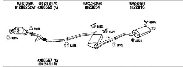 Exhaust System AD25053