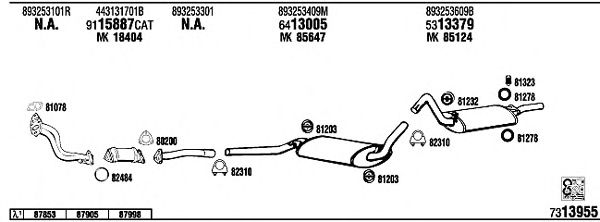 Exhaust System AD80032