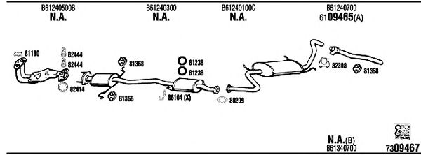 Exhaust System MA40009