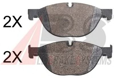 Brake Pad Set, disc brake 37703 OE