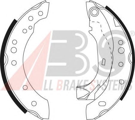 Brake Shoe Set 9127