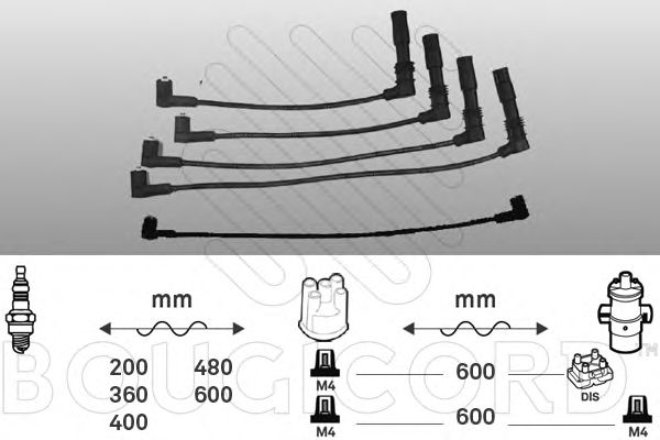 Ignition Cable Kit 4205