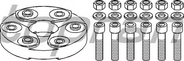 Joint, propshaft 400 241