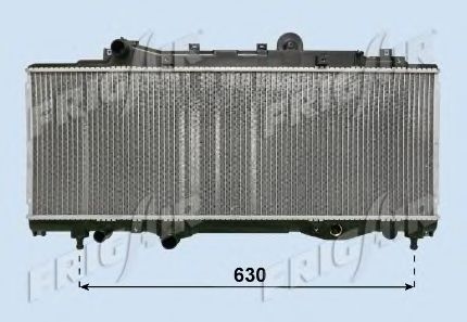 Radiator, engine cooling 0104.3017