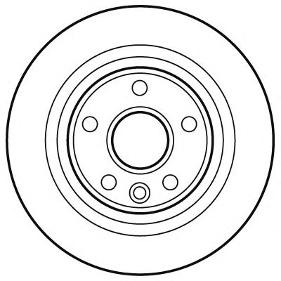 Тормозной диск D1154