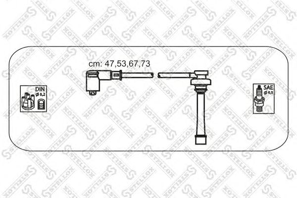 Ignition Cable Kit 10-38263-SX