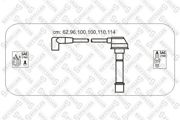 Комплект проводов зажигания 10-38405-SX