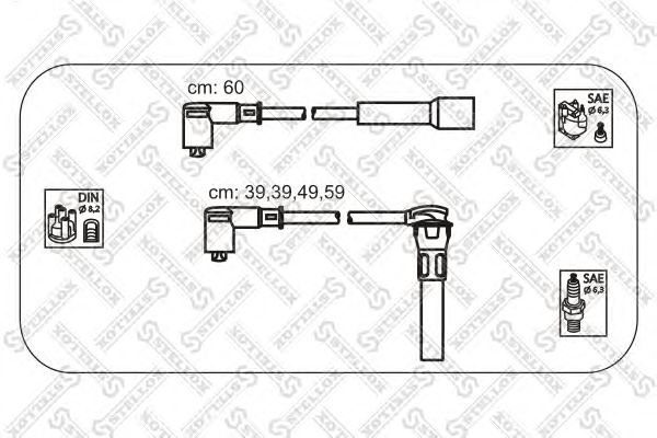 Ignition Cable Kit 10-38572-SX