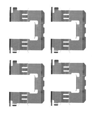 Accessory Kit, disc brake pads 8DZ 355 204-591