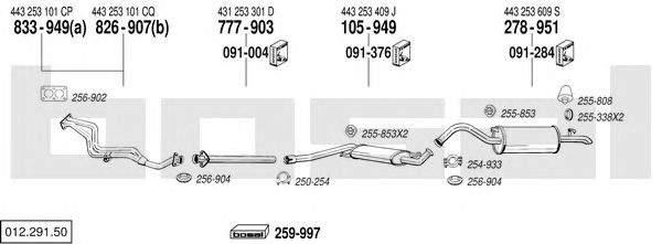 Exhaust System 012.291.50