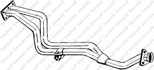 Exhaust Pipe 833-949