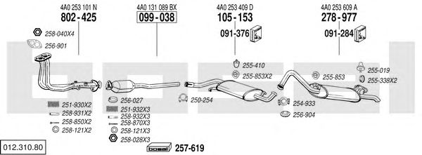 Exhaust System 012.310.80