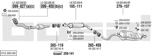 Exhaust System 012.353.60