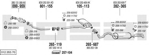 Exhaust System 012.353.70