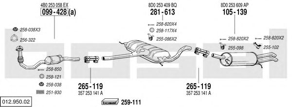 Exhaust System 012.950.02