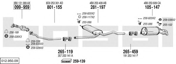 Exhaust System 012.950.09