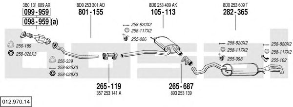 Exhaust System 012.970.14