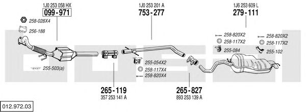 Exhaust System 012.972.03