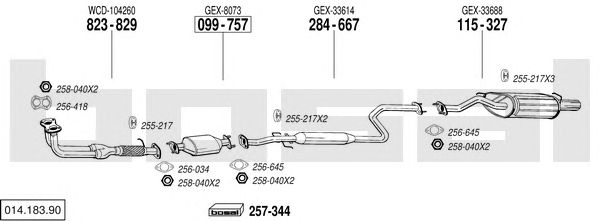 Exhaust System 014.183.90