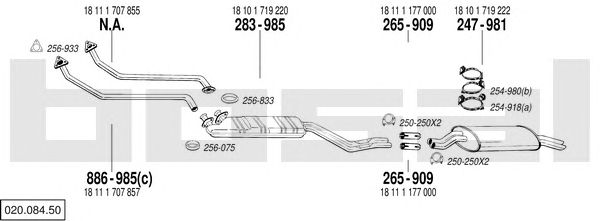 Exhaust System 020.084.50