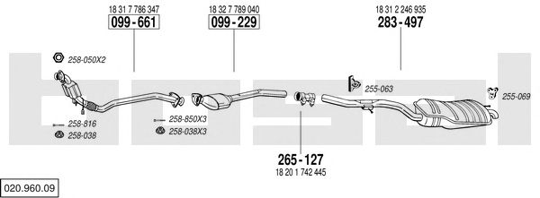 Exhaust System 020.960.09