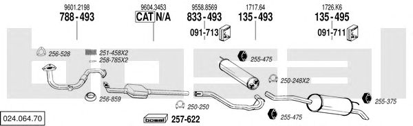 Exhaust System 024.064.70