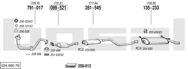 Exhaust System 024.960.78