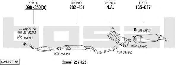 Exhaust System 024.970.55